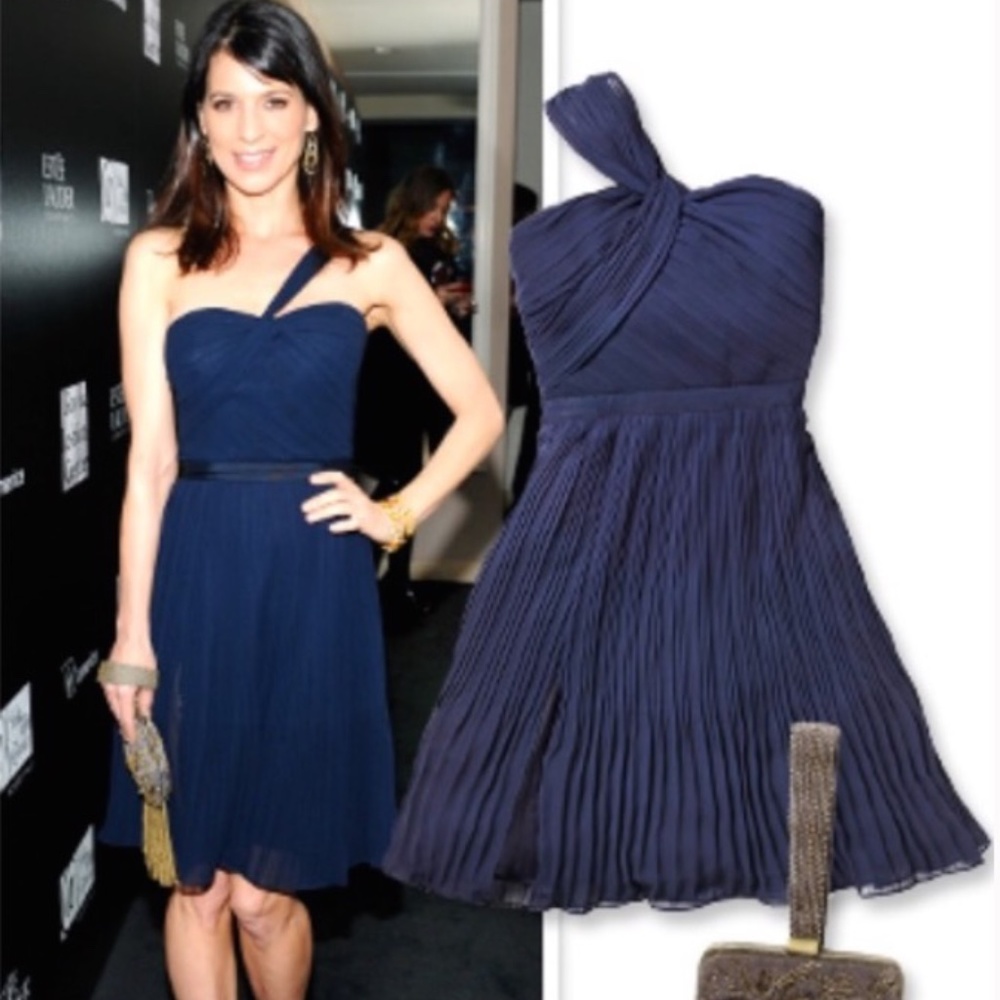 Club Monaco Adelphie Dress Navy